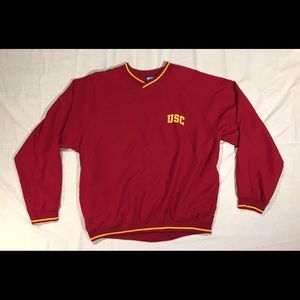 USC Crewneck Windbreaker
